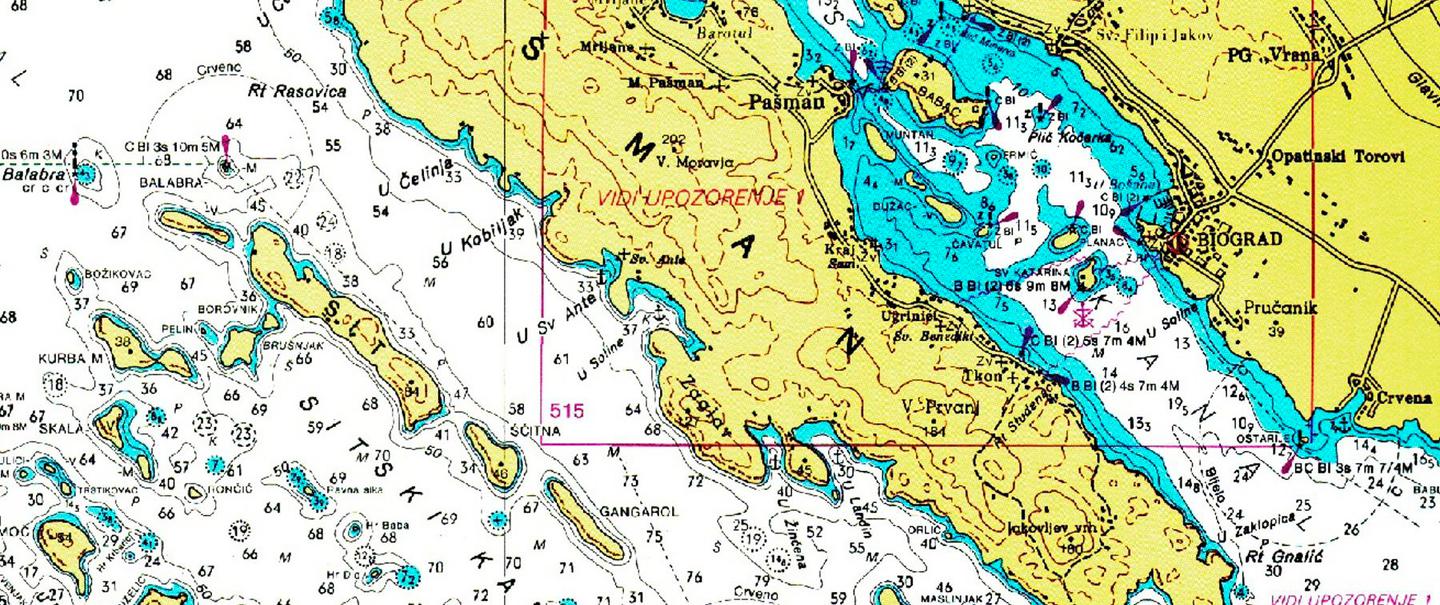 Navigation auf Papier und digital